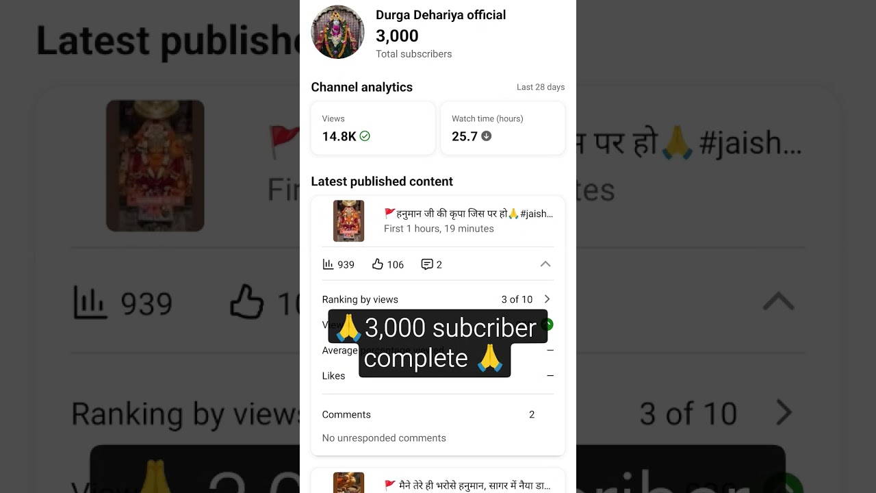 ✨3000 subcriber complete || thank you all youtube family🙏👍🥰#dream#shorts #viral#trending