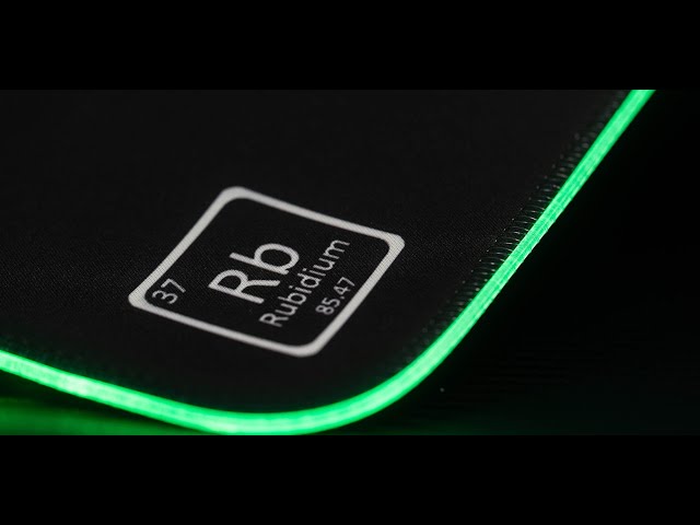 Vídeo relacionado con THE G-LAB Pad RUBIDIUM - Alfombrilla de Ratón RGB - Alfombrilla de Ratón Gaming XXL, Retroiluminación LED, Resistente al Agua, Tela de Alta Precisión, Base de Goma Antideslizante - 800x300x3mm (Negro)