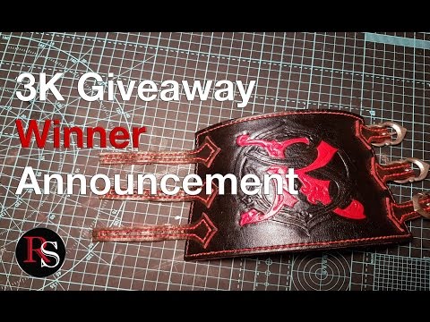 3K Giveaway Results Video
