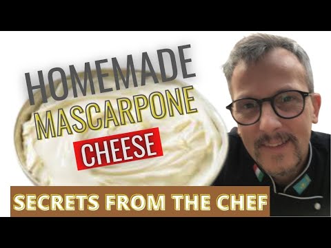 How to make homemade Mascarpone cheese