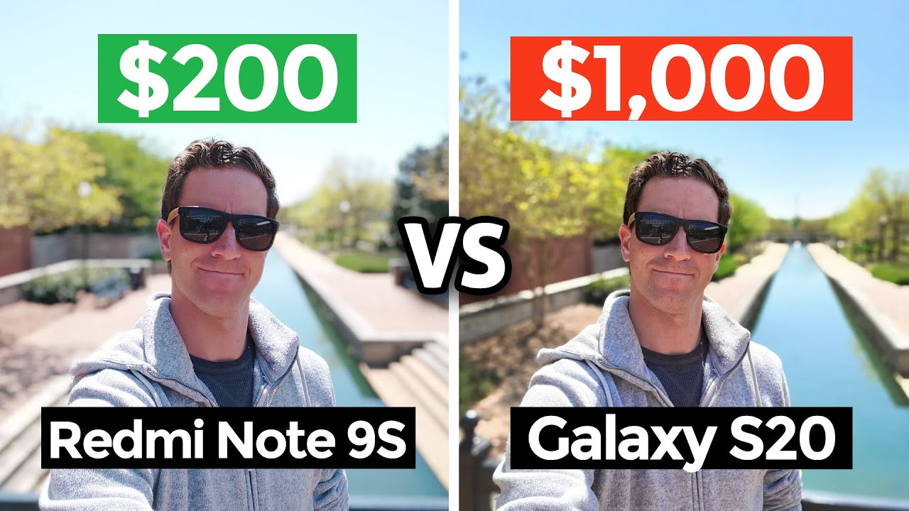 $200 Redmi Note 9S vs $1000 Galaxy S20! (Camera Test Comparison)