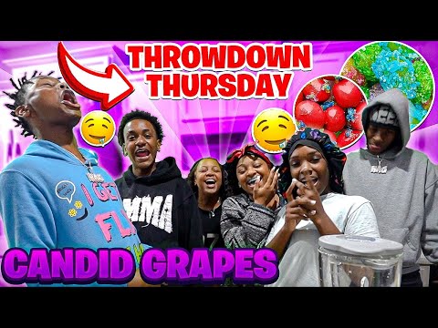 THROWDOWN THURSDAY making 🍬CANDY GRAPES🍇
