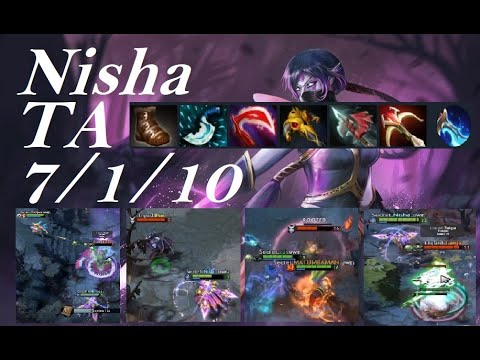 Nisha Templar Assassin - from offlane's blessings - Secret vs Liquid Full Game1 - Dota2