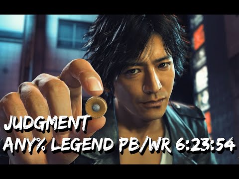 Judgment LEGEND Any% WR/PB Speedrun - 6:23:54
