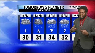 February 7, Friday 6 AM Weather Forecast