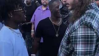 Post Malone met Lil Uzi vert for first time