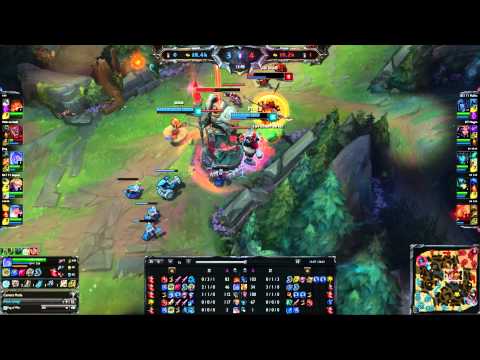 SKT T1 Faker - Galio vs LeBlanc - patch 4.20