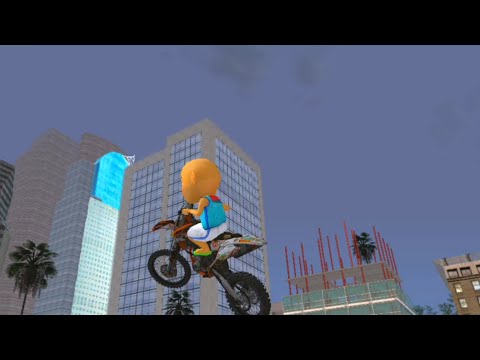 Upin Ipin Naik Motor Cross - GTA SA Lite