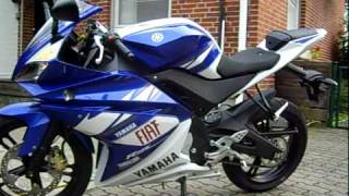 preview picture of video 'Yamaha YZF R125 Race Replica'