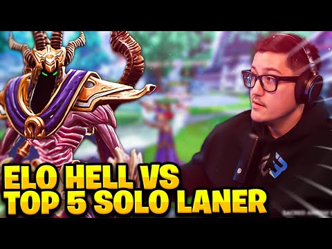 ELO HELL VS TOP 5 SOLO LANER ON THE LEADERBOARDS