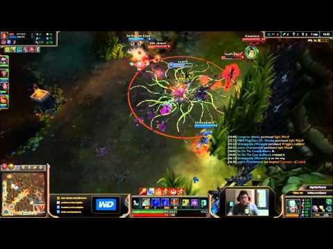 Scarra plays Tryndamere vs Twisted Fate Mid (Diamond 1)