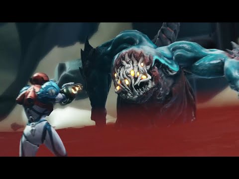 Metroid Dread - Corpious fight (Artaria boss)