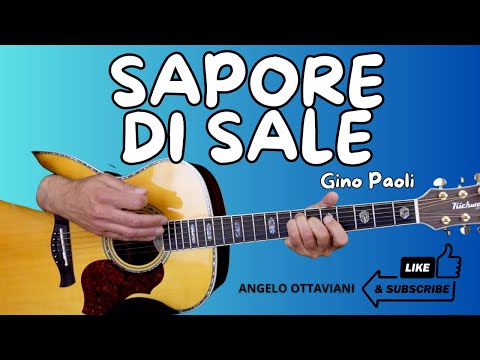 Sapore di Sale - Gino Paoli - Chitarra