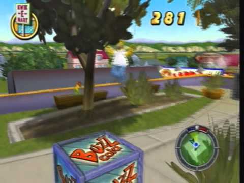 the simpsons hit and run playstation 2 part 1
