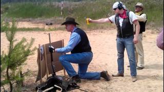 preview picture of video 'John Wayne Cinema Match 2012 western action shooting competition'
