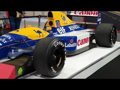 Nigel Mansell's & Riccardo Patrese's 1992 Williams FW14B Formula 1 Car, Autosport International 2020