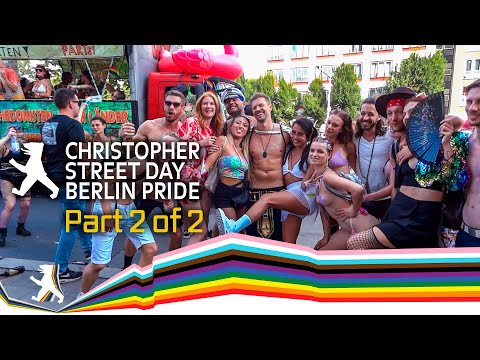 CSD Berlin Pride 2022 | Teil 2 von 2 | Folge der Pride-Parade zum Brandenburger Tor