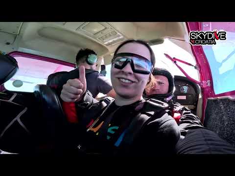 Skok padobranom iz aviona s paraplegijom