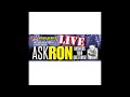 Ask Ron Live: Lockdown edition