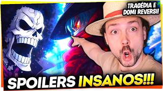 O CAPÍTULO MAIS RUSHADO DA HISTÓRIA DE ONE PIECE? TUDO ACABOU EM DOMI REVERSI! SPOILERS 1185