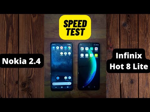 Speed Test | Nokia 2.4 Vs Infinix Hot 8 Lite