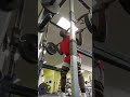 Squat 335 lbs × 20 reps PR