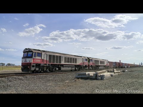 7922V SCT / SBR Dooen To Melbourne Container Train  (19/10/2023) - PoathTV Railways