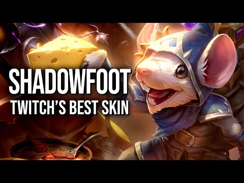 Twitch Shadowfoot is the best one, I am right, no arguments || skin quick review #shorts