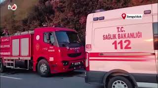 Orman Bölge Müdürlüğü Görevlilerini Taşıyan Araç Takla Attı