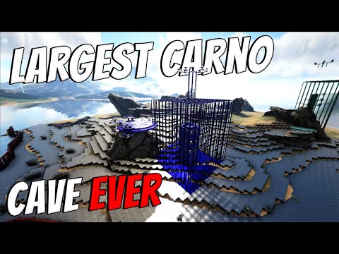How We Made The LARGEST CARNO CAVE On MTS - Ark
