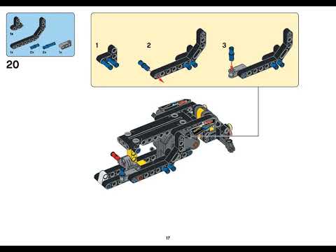 BUILDING INSTRUCTIONS FOR LEGO TECHNIC DRAGSTER HOT ROD 42103