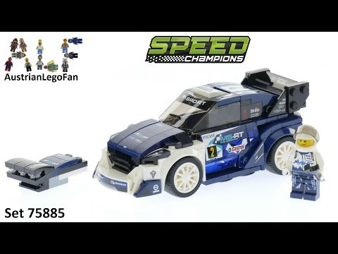 Vidéo LEGO Speed Champions 75885 : Ford Fiesta WRC M-Sport