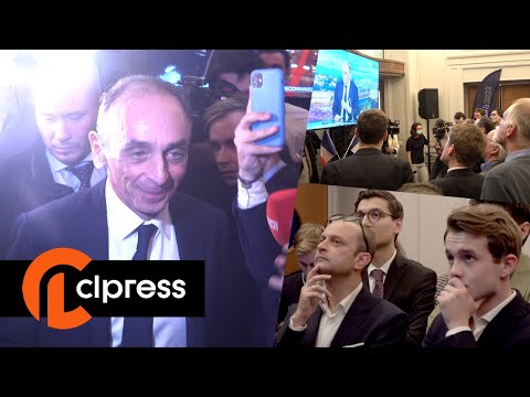 Éric Zemmour candidat à la présidentielle : ambiance au QG (30 novembre 2021, Paris)