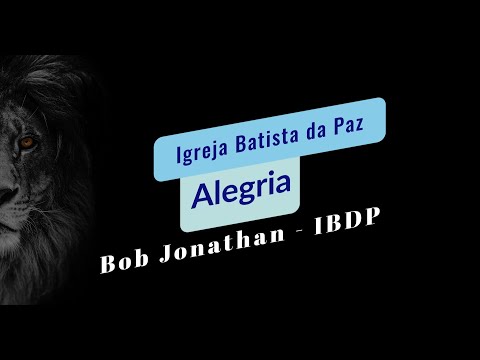 Alegria - Bob Jonathan feat Tiago Peres - (A) - playback
