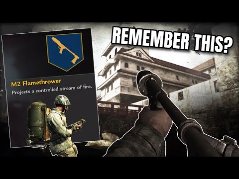 Remember When CoD Had A FLAMETHROWER..? (CoD WAW)