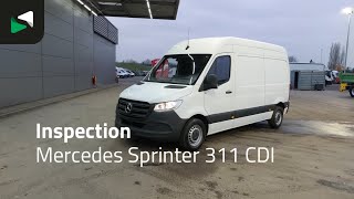 Fourgonnette Mercedes-Benz Sprinter 311 CDI L2H2 Airco Cruise MBUX CarPlay Euro6 L2 Airco C | Image 4 - Autoline