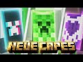 So bekommst DU die 3 NEUEN Minecraft Capes! (Twitch, TikTok & Creeper Cape)