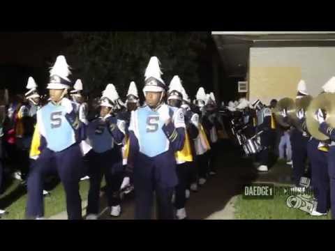 Southern University Human Jukebox Marching In & Out of Mumford 2014