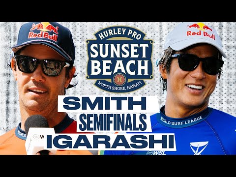 Jordy Smith vs Kanoa Igarashi | Hurley Pro Sunset Beach 2024 - Semifinals