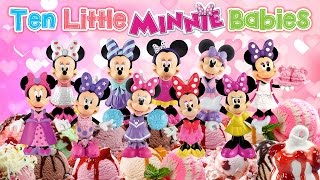 TEN LITTLE INDIANS ♥Toy Nursery Rhyme♥ Numbers Song Disney Baby Minnie Mouse Bowtique