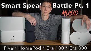 Part 1: Era 100, Era 300, Five, HomePods (music performance)