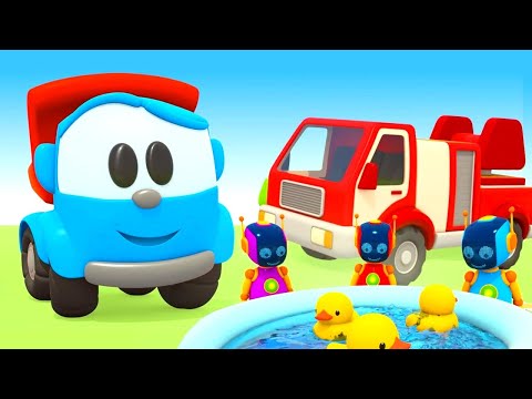 Leo the Truck & new vehicles for kids – Cars and trucks for kids