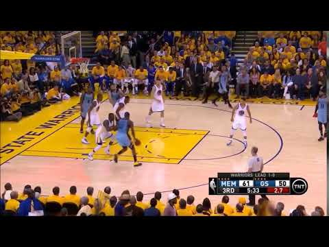 Draymond Green post defense vs Zach Randolph