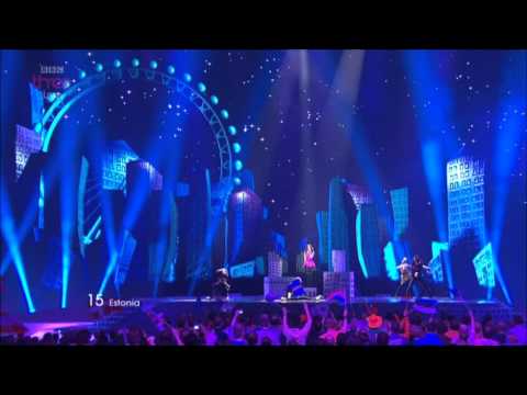 *Eurovision 2011* *Semi Final 2* *15 Estonia* *GGetter Jaani* *Rockefeller Street* 16:9 HQ