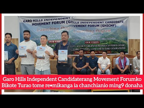 Da•al salo Tura Tree House-o Independent Candidaterang gital re•mikangniko tome chanchiaha.