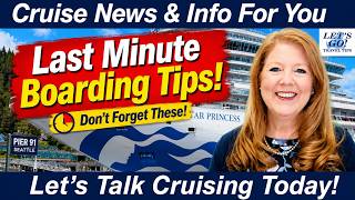 CRUISE TIPS! Alaska Cruise Embarkation! What I Just Learned For Seattle's Pier 91 You NEED to Know!