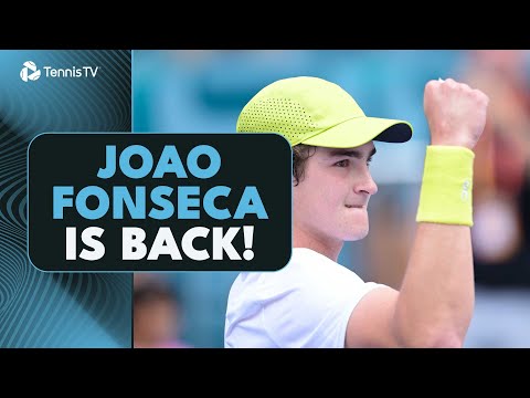 Joao Fonseca Returns To ATP Tour vs Elmer Moller! | Madrid 2025 Highlights