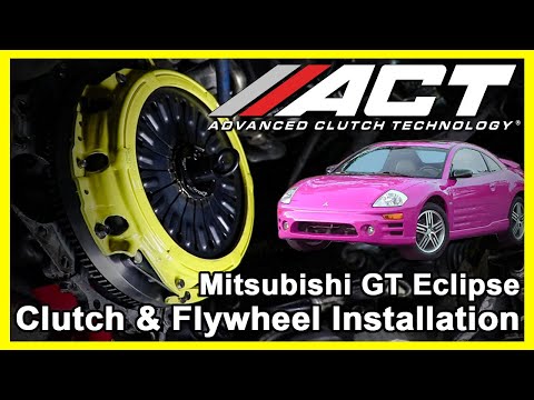 ACT Clutch Install:  2000 – 2005 Mitsubishi Eclipse GT 3.0L V6