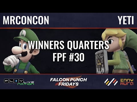 SS | SCB MrConCon (Luigi) vs Yeti (Toon Link) - Winners Quarters (FPF30)