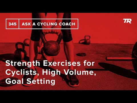 Strength Exercises for Cyclists, High Volume, Goal Setting and More  – Ask a Cycling Coach 345